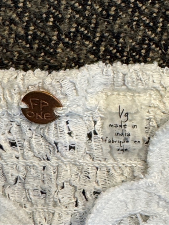 Free People Cream Crochet Bralette - Picture 3 of 6